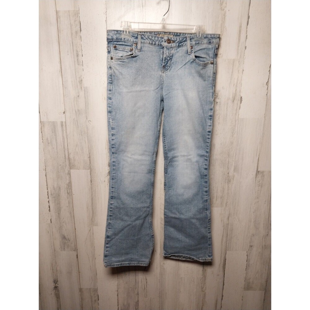 L.E.I. Ashley Ultra Low Rise Boot Denim Jeans Size Junior 9 Regular